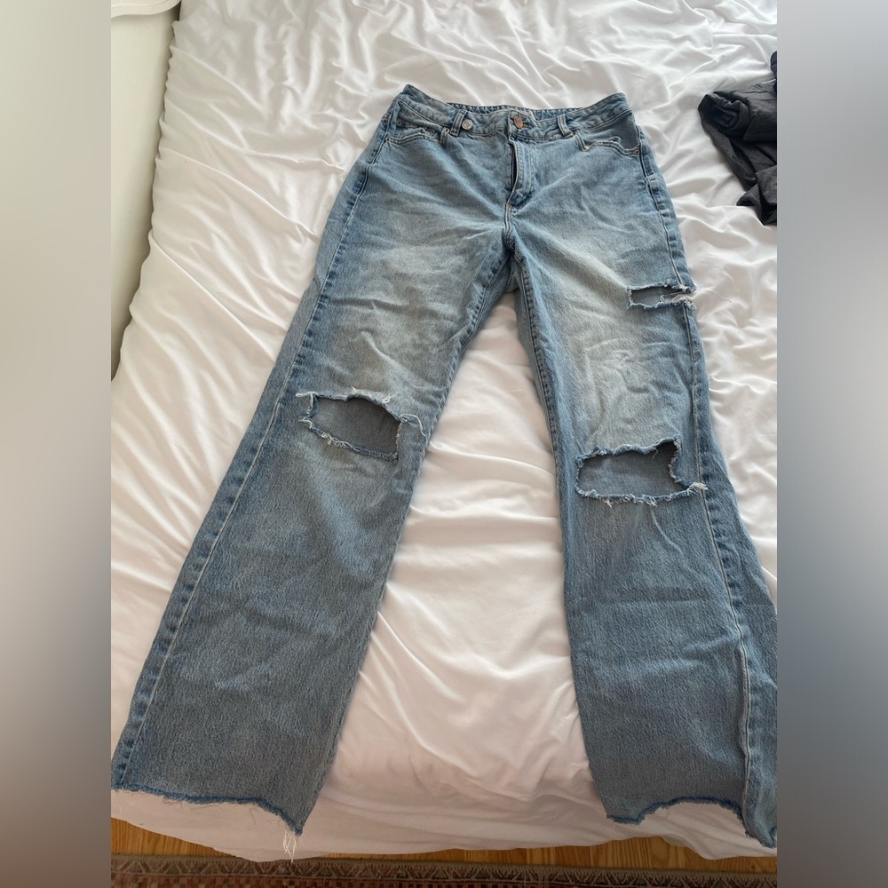 Garage straight leg jeans